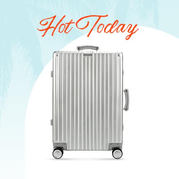 ebbly aluminium spinner luggage - TRAVELUTION STORE